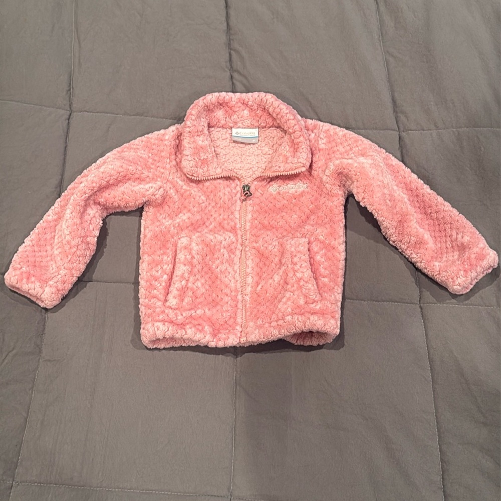Toddler Columbia Sherpa zip up jacket